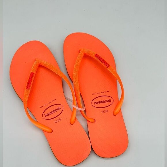Havaianas orange glitter sandal - Picture 2 of 4